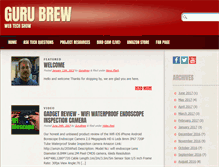 Tablet Screenshot of gurubrewshow.com